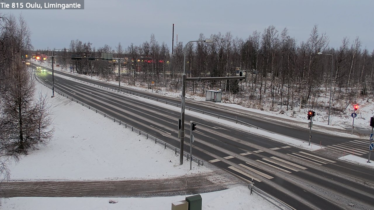 Weather Camera Image Road 815 Oulu, Limingantie, Oulu, Pohjois-Pohjanmaa