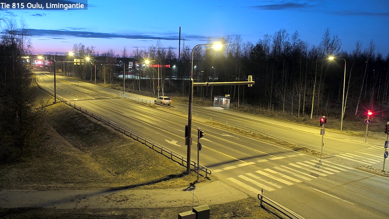 Weather Camera Image Road 815 Oulu, Limingantie, Oulu, Pohjois-Pohjanmaa