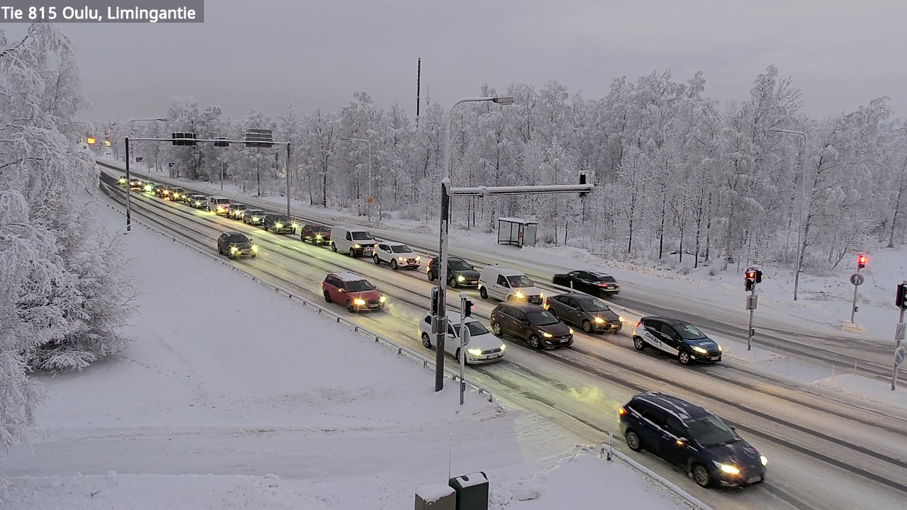 Weather Camera Image Road 815 Oulu, Limingantie, Oulu, Pohjois-Pohjanmaa
