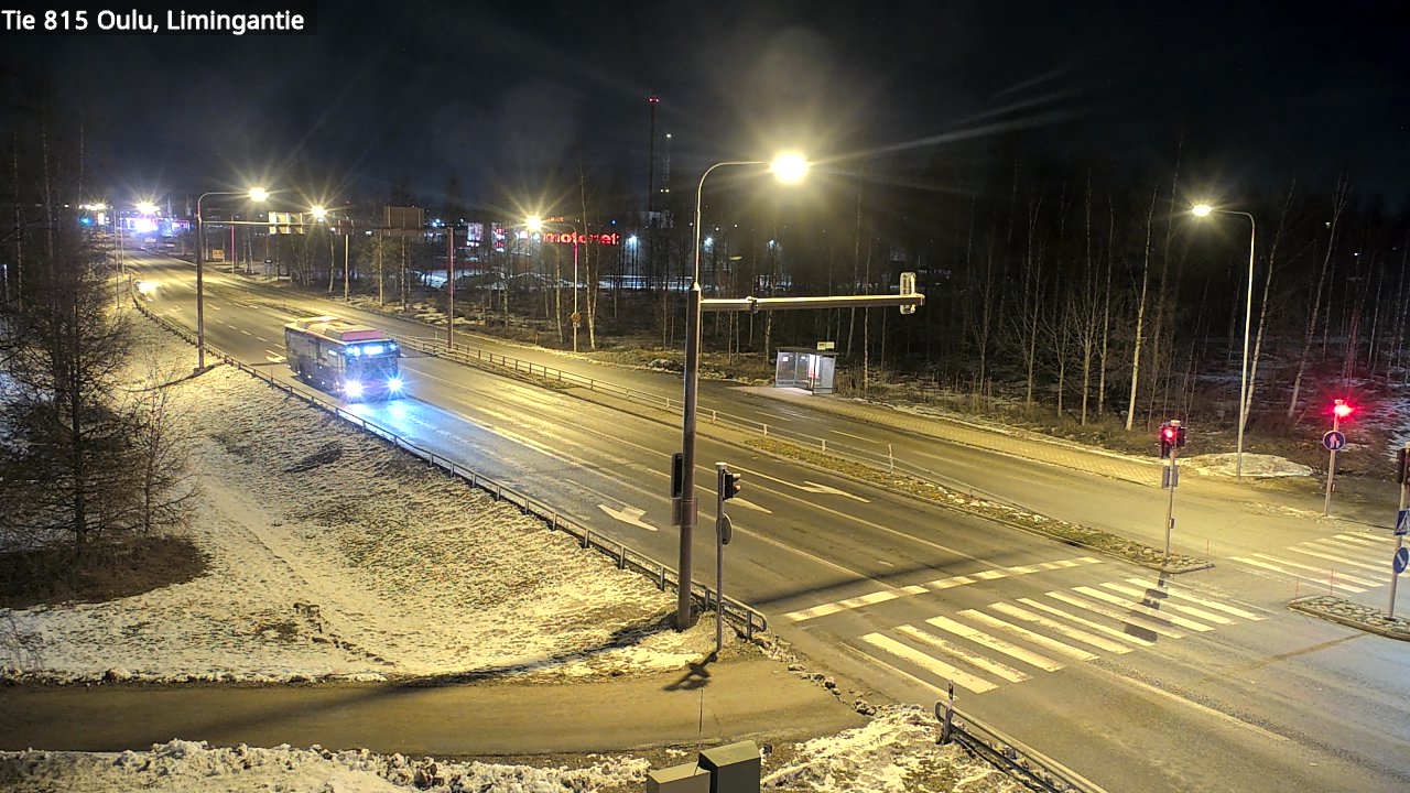 Kelikamerat Kuva Tie 815 Oulu, Limingantie, Oulu, Pohjois-Pohjanmaa