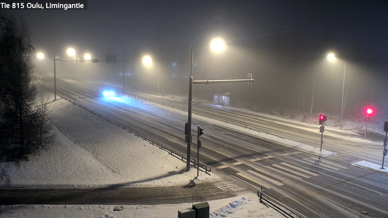 Weather Camera Image Road 815 Oulu, Limingantie, Oulu, Pohjois-Pohjanmaa