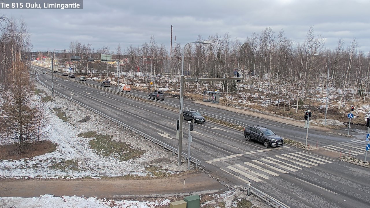 Weather Camera Image Road 815 Oulu, Limingantie, Oulu, Pohjois-Pohjanmaa