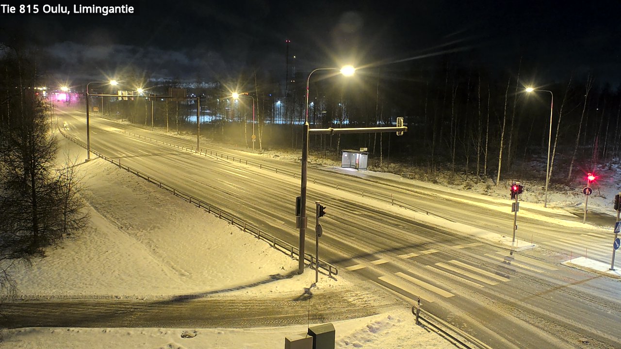 Weather Camera Image Road 815 Oulu, Limingantie, Oulu, Pohjois-Pohjanmaa