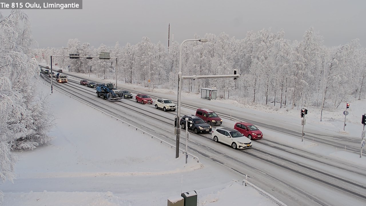 Weather Camera Image Road 815 Oulu, Limingantie, Oulu, Pohjois-Pohjanmaa
