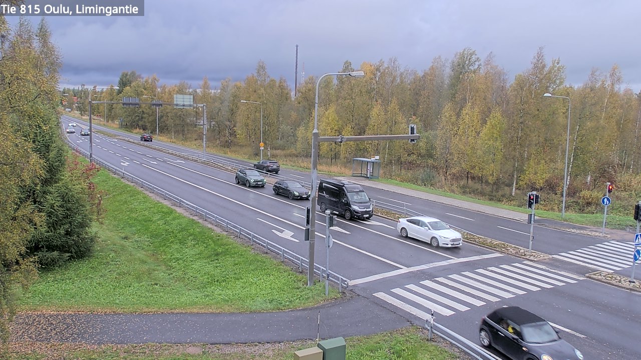 Weather Camera Image Väg 815 Oleåborg, Limingantie, Oulu, Pohjois-Pohjanmaa
