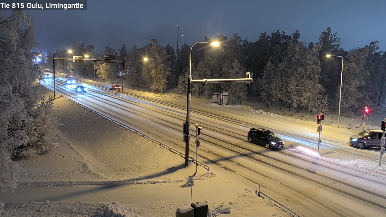 Weather Camera Image Road 815 Oulu, Limingantie, Oulu, Pohjois-Pohjanmaa