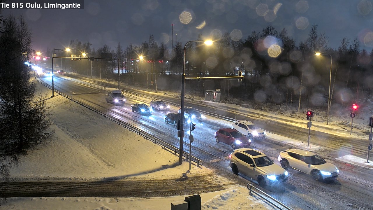 Weather Camera Image Road 815 Oulu, Limingantie, Oulu, Pohjois-Pohjanmaa