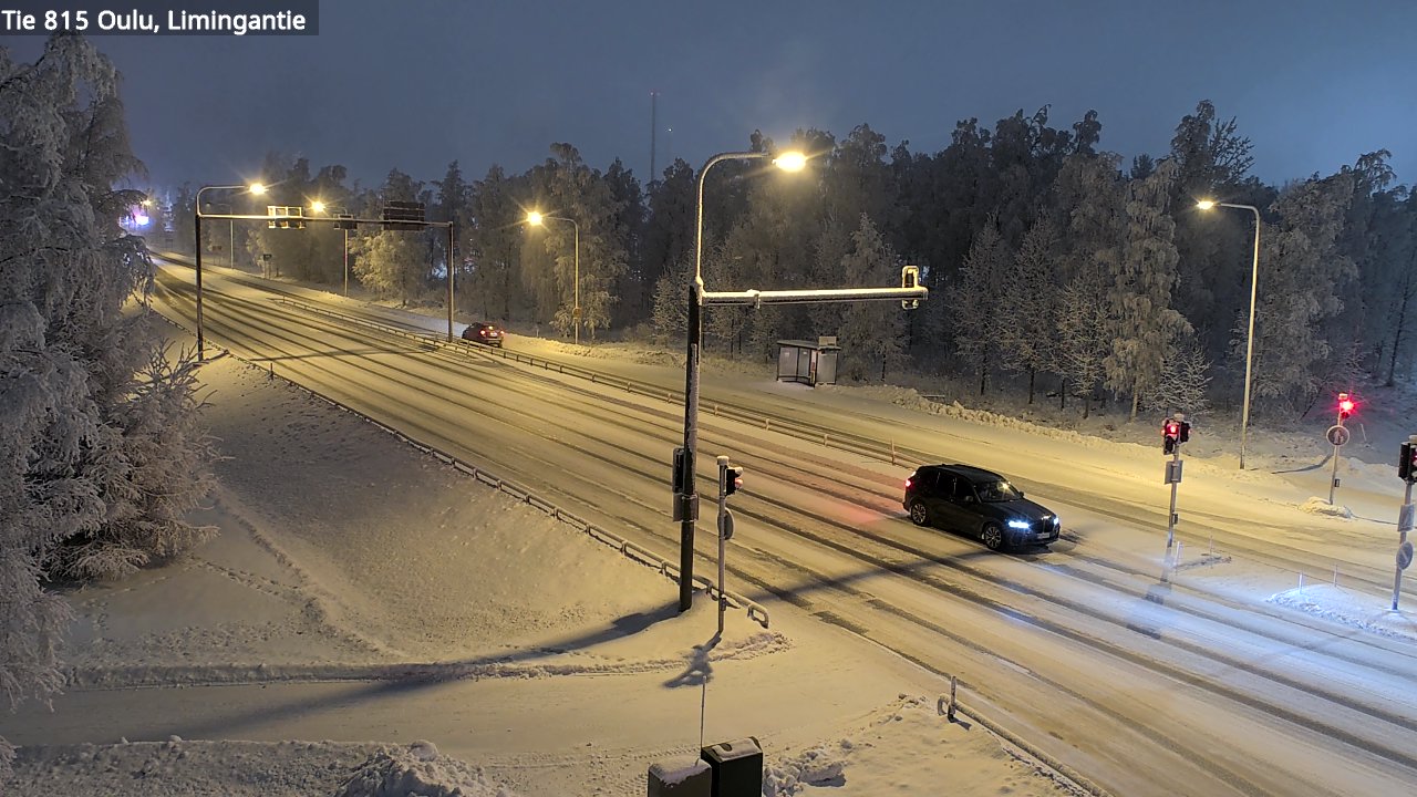 Weather Camera Image Road 815 Oulu, Limingantie, Oulu, Pohjois-Pohjanmaa
