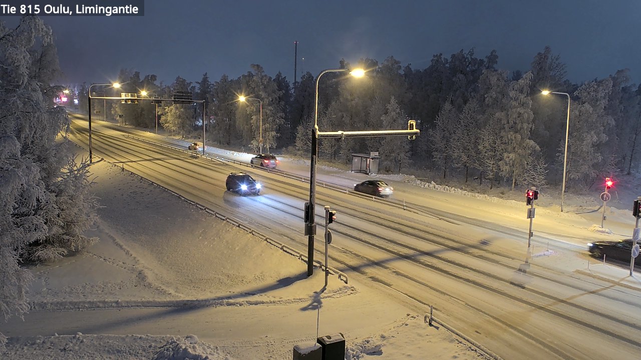 Weather Camera Image Road 815 Oulu, Limingantie, Oulu, Pohjois-Pohjanmaa