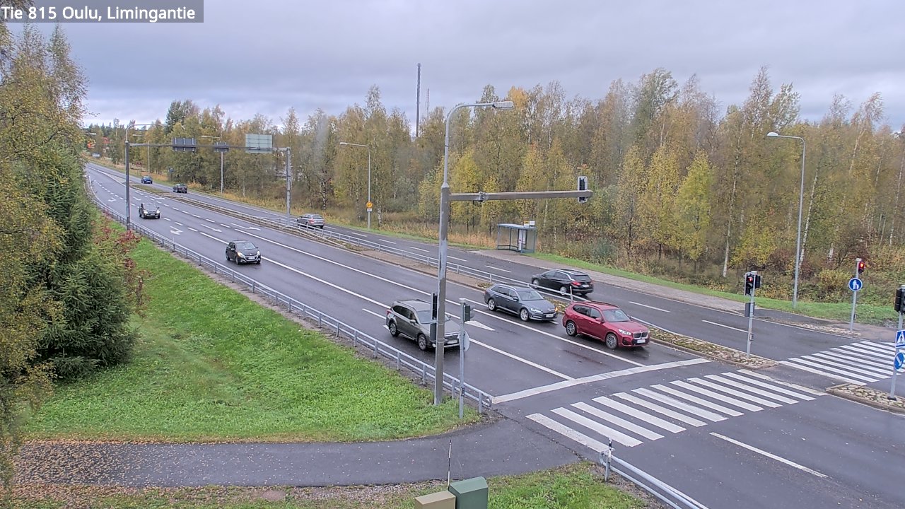 Weather Camera Image Väg 815 Oleåborg, Limingantie, Oulu, Pohjois-Pohjanmaa