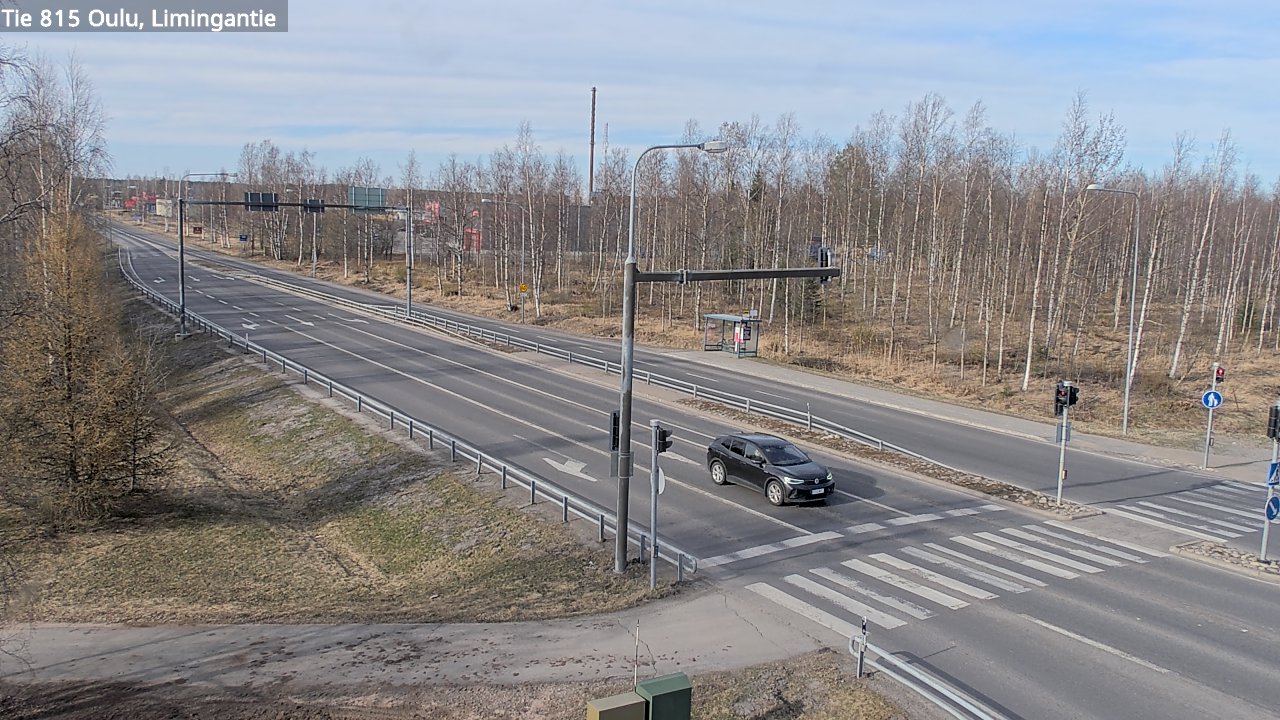 Weather Camera Image Road 815 Oulu, Limingantie, Oulu, Pohjois-Pohjanmaa