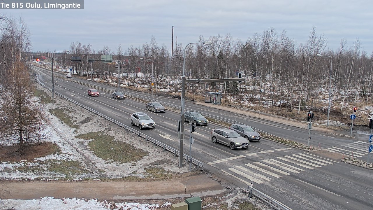 Weather Camera Image Road 815 Oulu, Limingantie, Oulu, Pohjois-Pohjanmaa