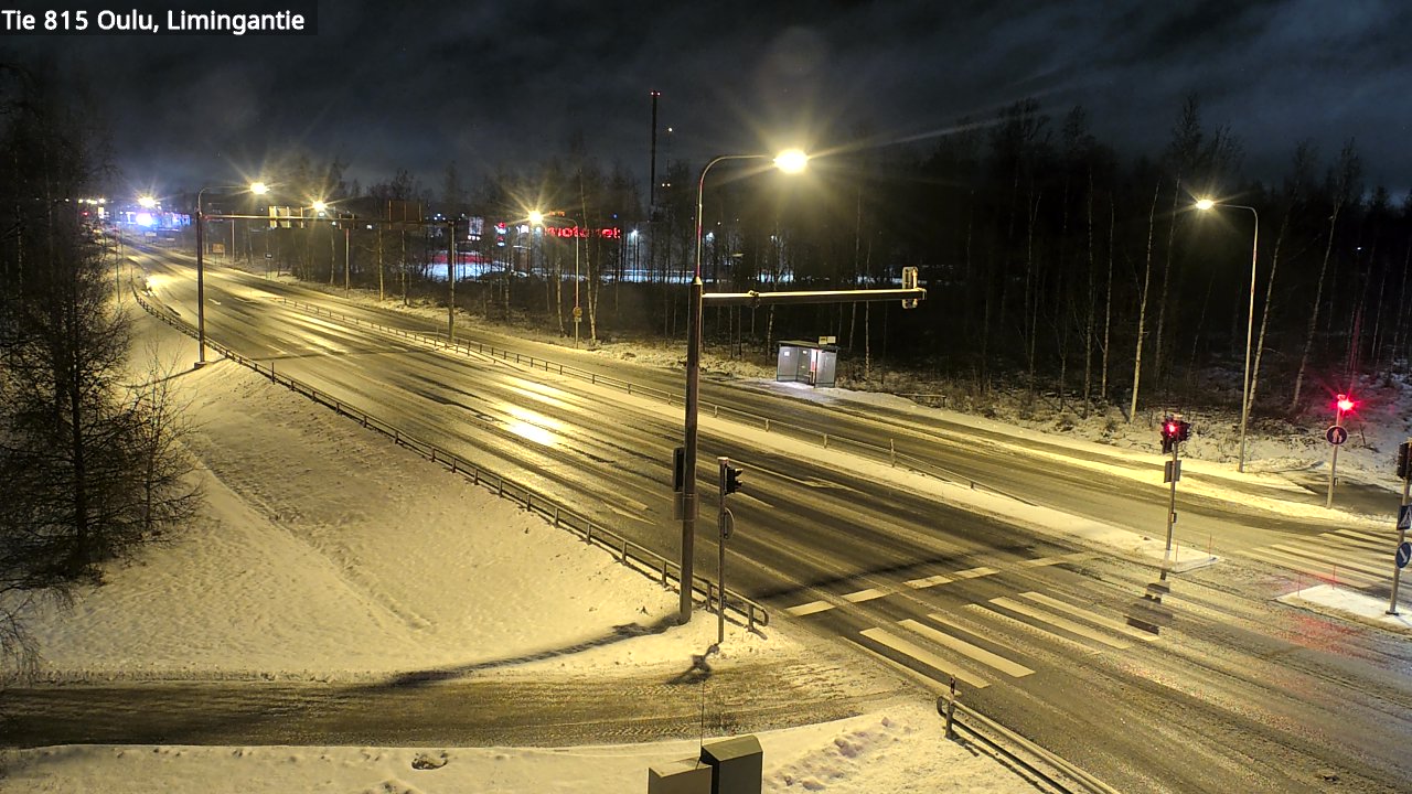 Weather Camera Image Road 815 Oulu, Limingantie, Oulu, Pohjois-Pohjanmaa