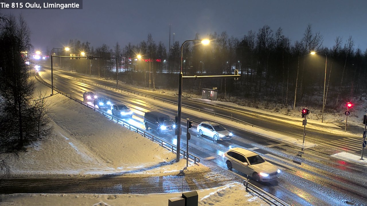 Weather Camera Image Road 815 Oulu, Limingantie, Oulu, Pohjois-Pohjanmaa