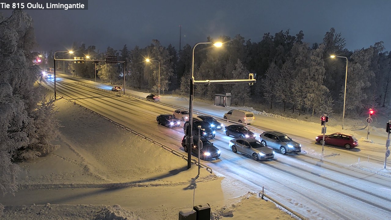 Weather Camera Image Road 815 Oulu, Limingantie, Oulu, Pohjois-Pohjanmaa