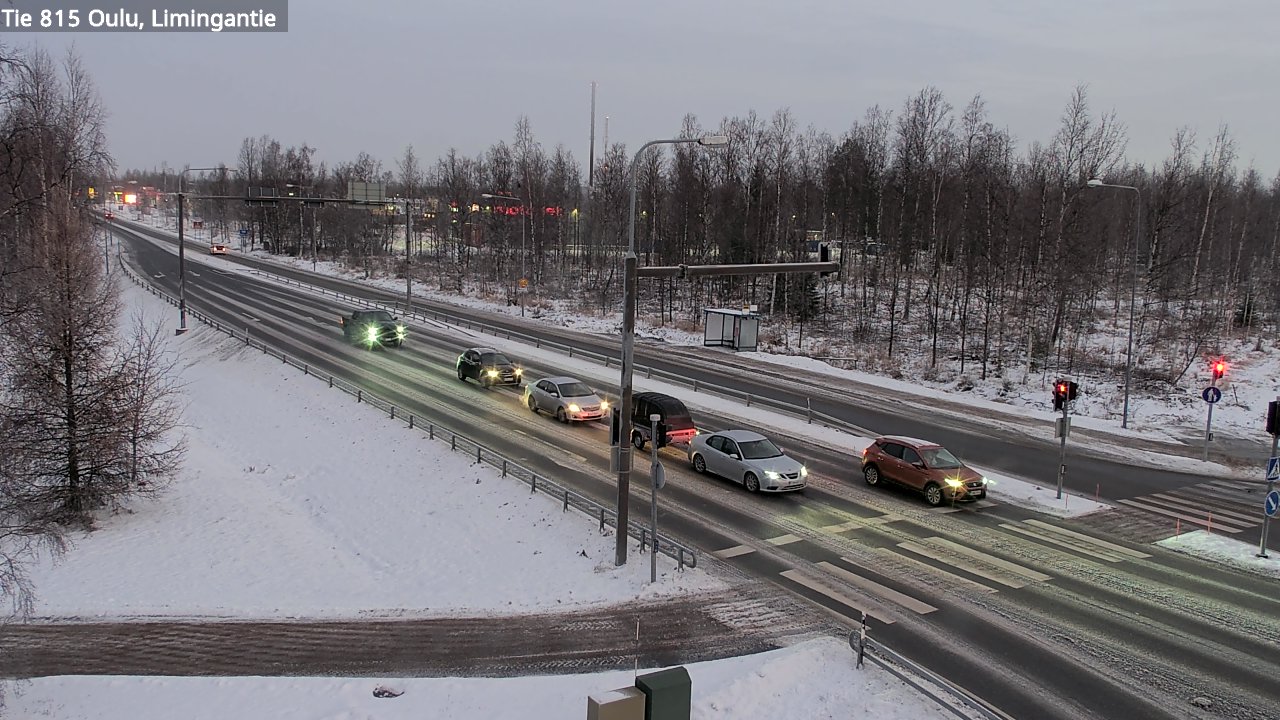 Weather Camera Image Road 815 Oulu, Limingantie, Oulu, Pohjois-Pohjanmaa