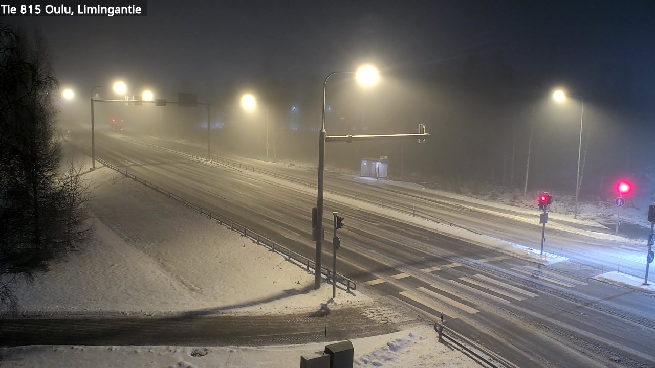 Weather Camera Image Road 815 Oulu, Limingantie, Oulu, Pohjois-Pohjanmaa