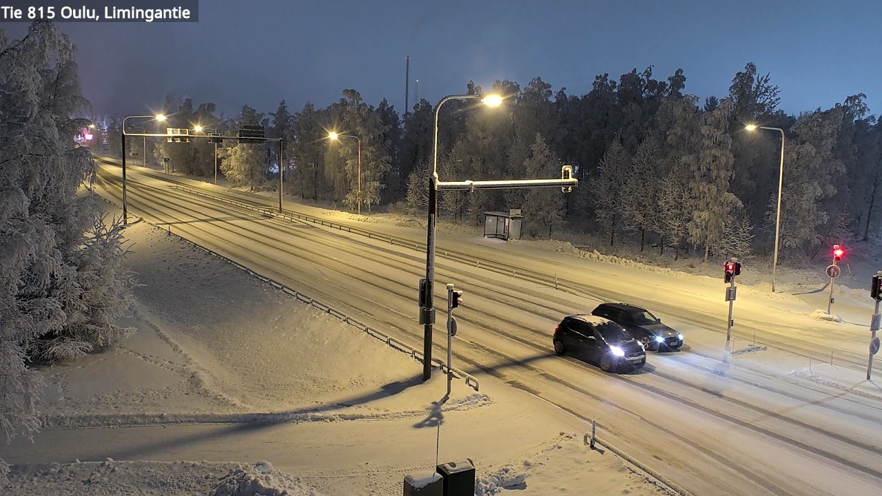 Weather Camera Image Road 815 Oulu, Limingantie, Oulu, Pohjois-Pohjanmaa
