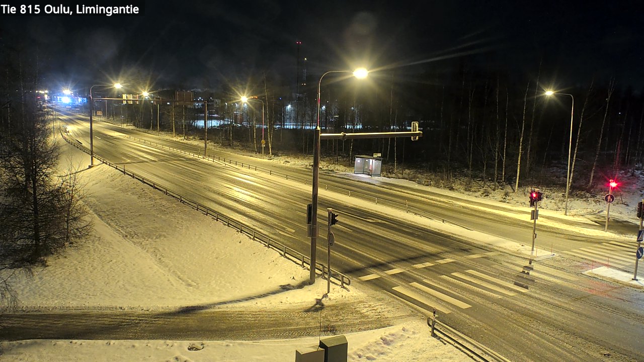 Weather Camera Image Road 815 Oulu, Limingantie, Oulu, Pohjois-Pohjanmaa