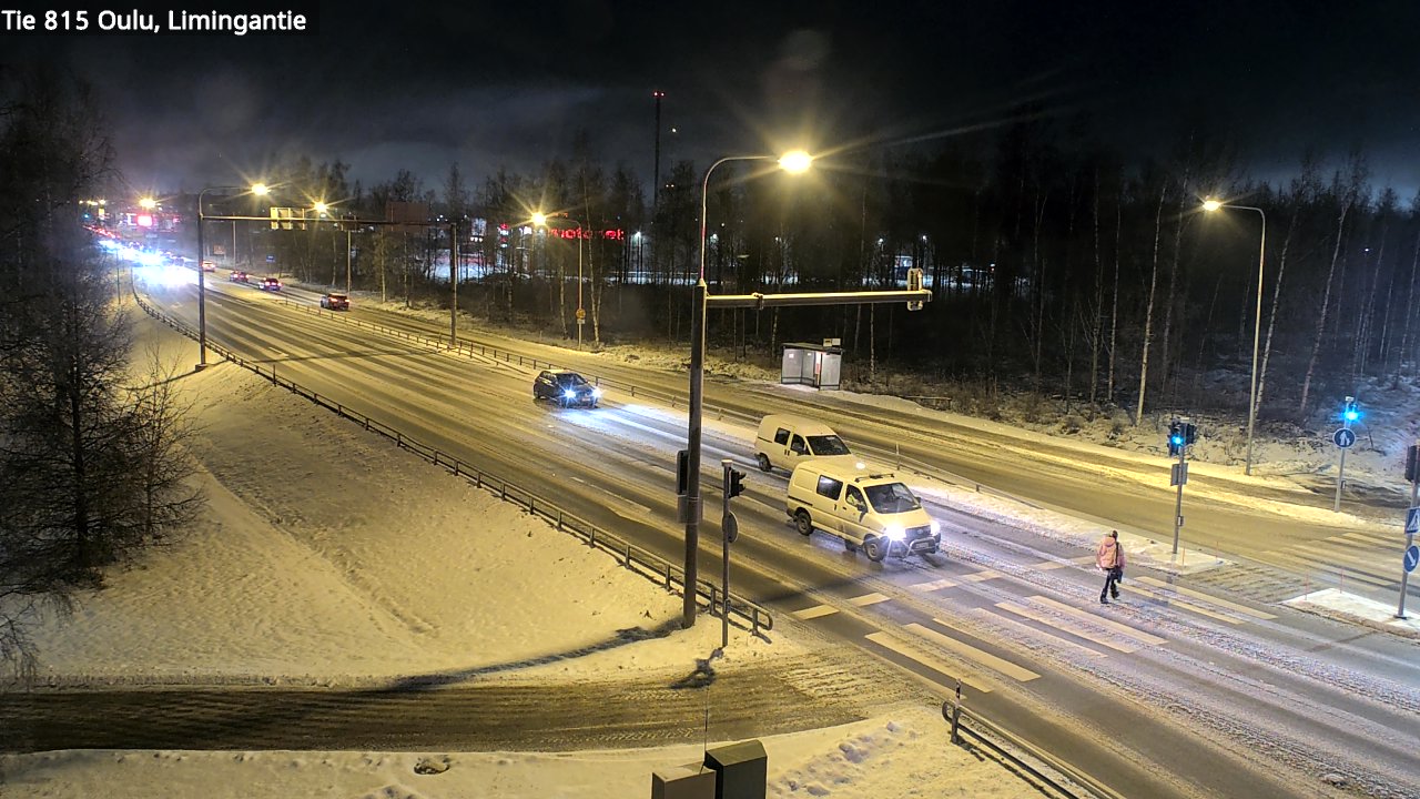 Weather Camera Image Road 815 Oulu, Limingantie, Oulu, Pohjois-Pohjanmaa