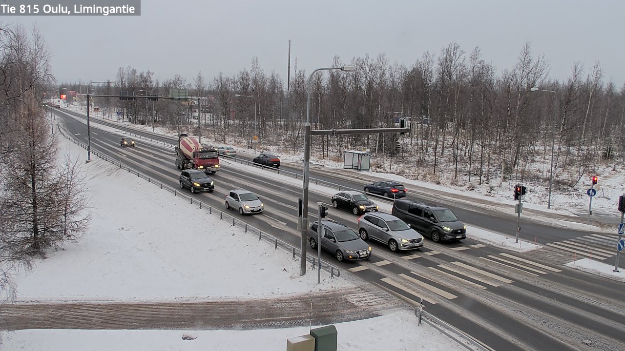 Weather Camera Image Road 815 Oulu, Limingantie, Oulu, Pohjois-Pohjanmaa