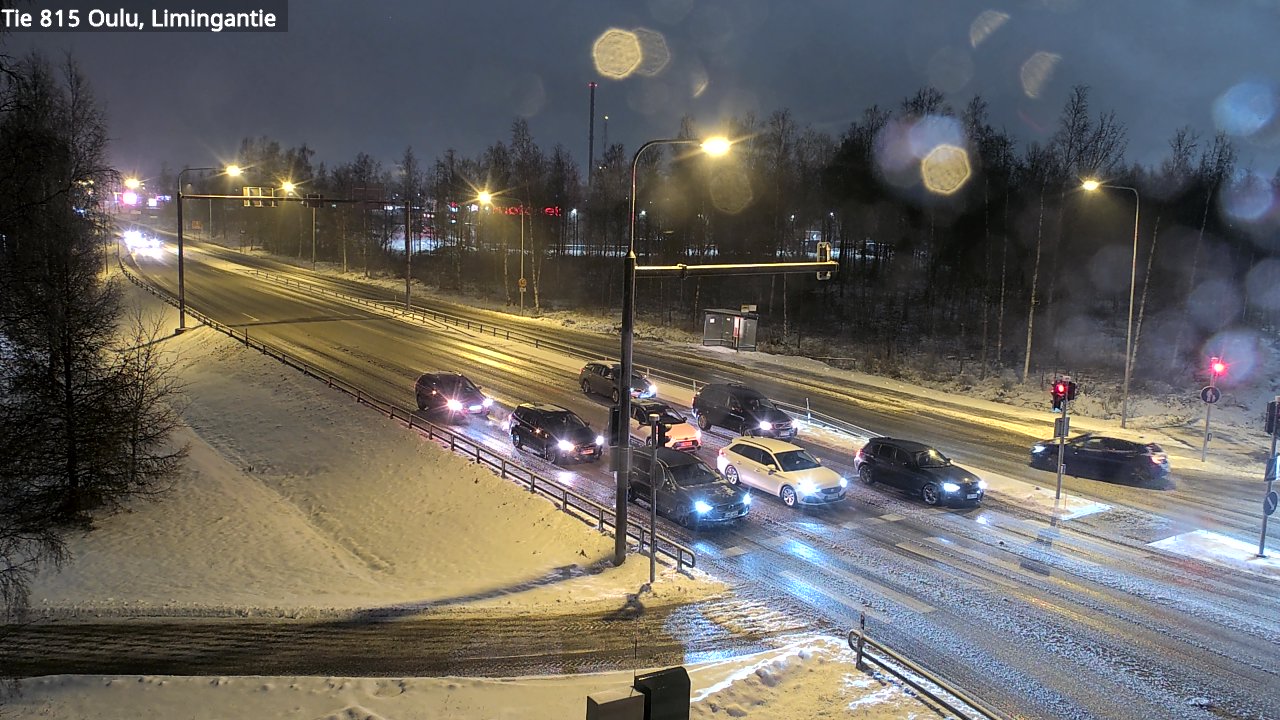 Weather Camera Image Road 815 Oulu, Limingantie, Oulu, Pohjois-Pohjanmaa