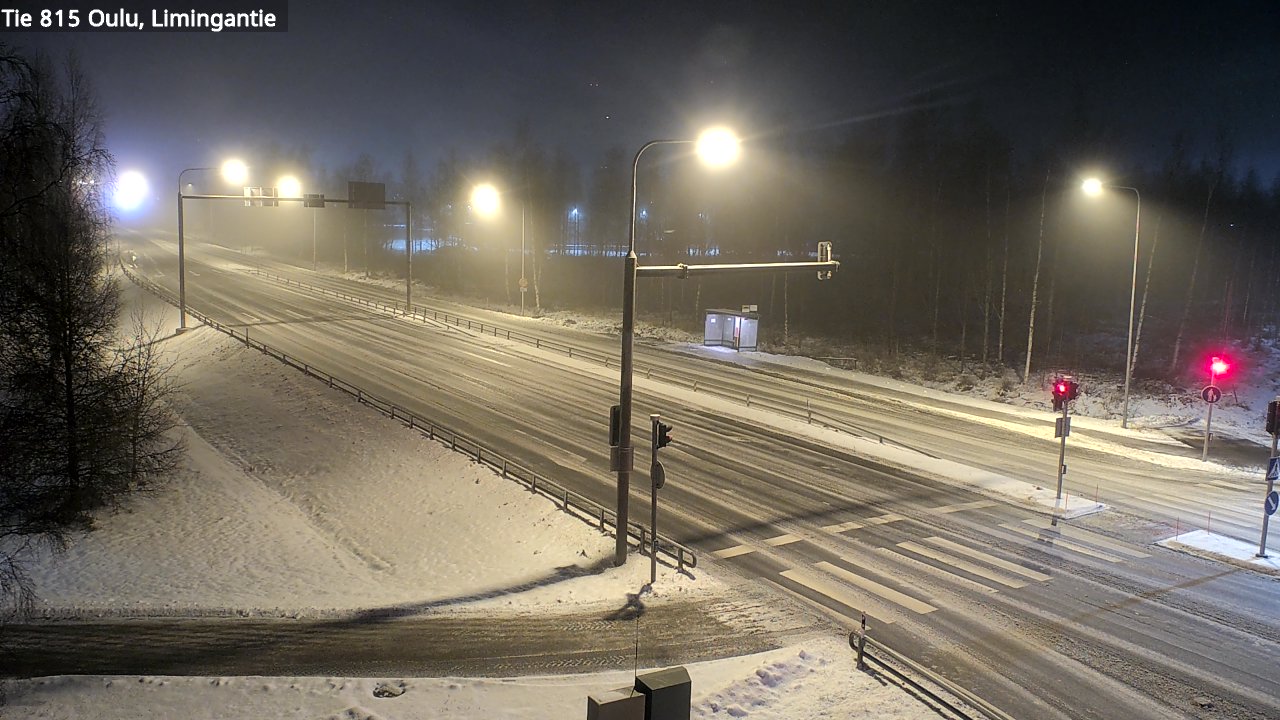 Weather Camera Image Road 815 Oulu, Limingantie, Oulu, Pohjois-Pohjanmaa