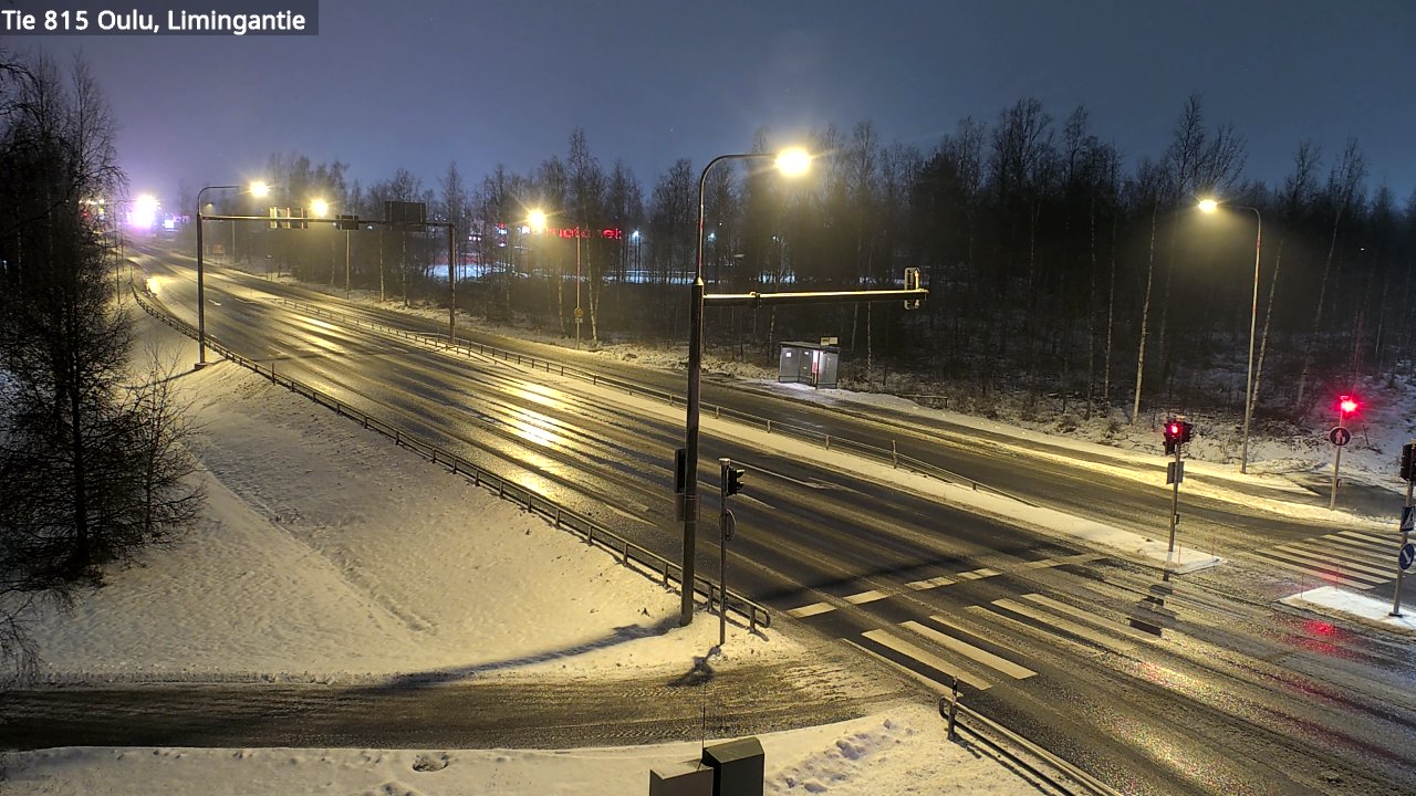Weather Camera Image Road 815 Oulu, Limingantie, Oulu, Pohjois-Pohjanmaa
