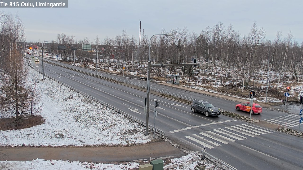 Kelikamerat Kuva Tie 815 Oulu, Limingantie, Oulu, Pohjois-Pohjanmaa