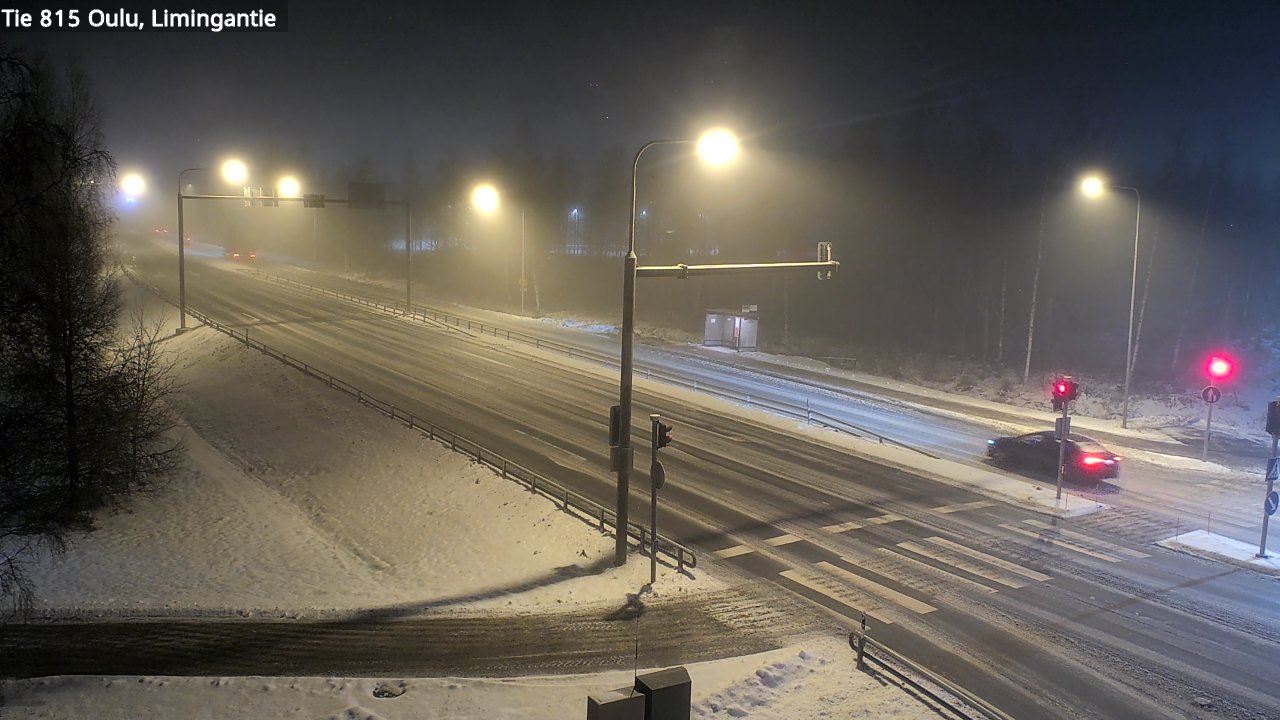 Weather Camera Image Road 815 Oulu, Limingantie, Oulu, Pohjois-Pohjanmaa