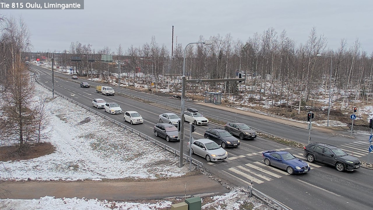 Kelikamerat Kuva Tie 815 Oulu, Limingantie, Oulu, Pohjois-Pohjanmaa