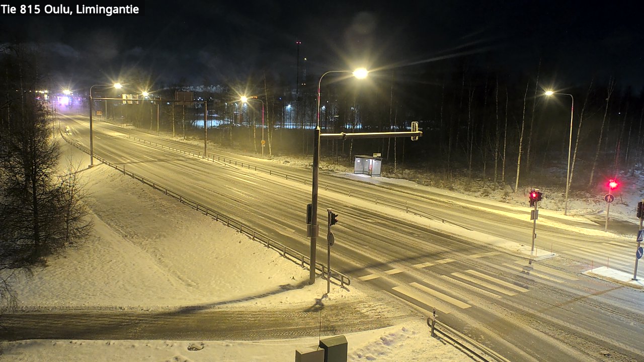 Weather Camera Image Road 815 Oulu, Limingantie, Oulu, Pohjois-Pohjanmaa