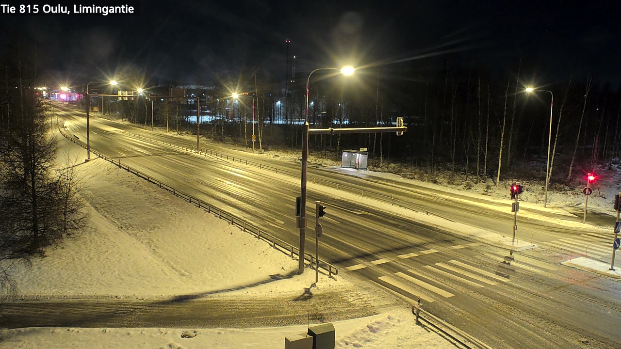 Weather Camera Image Road 815 Oulu, Limingantie, Oulu, Pohjois-Pohjanmaa