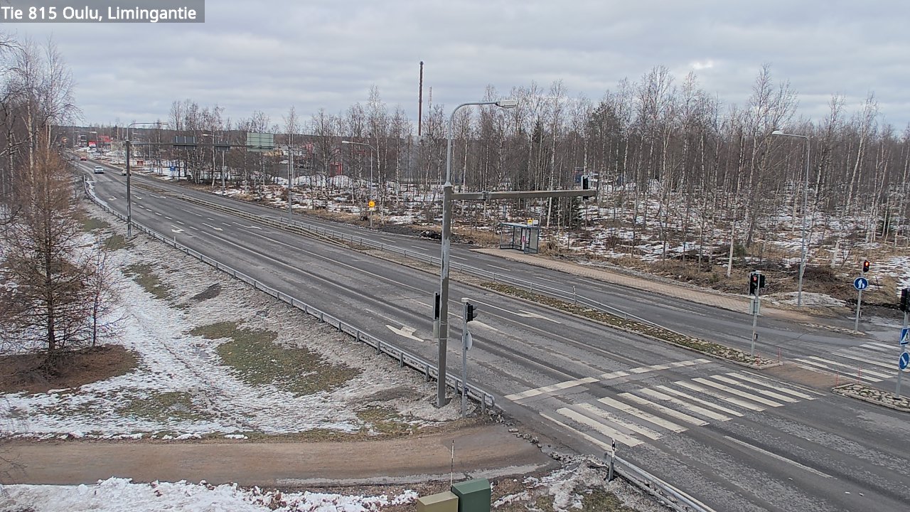 Weather Camera Image Road 815 Oulu, Limingantie, Oulu, Pohjois-Pohjanmaa