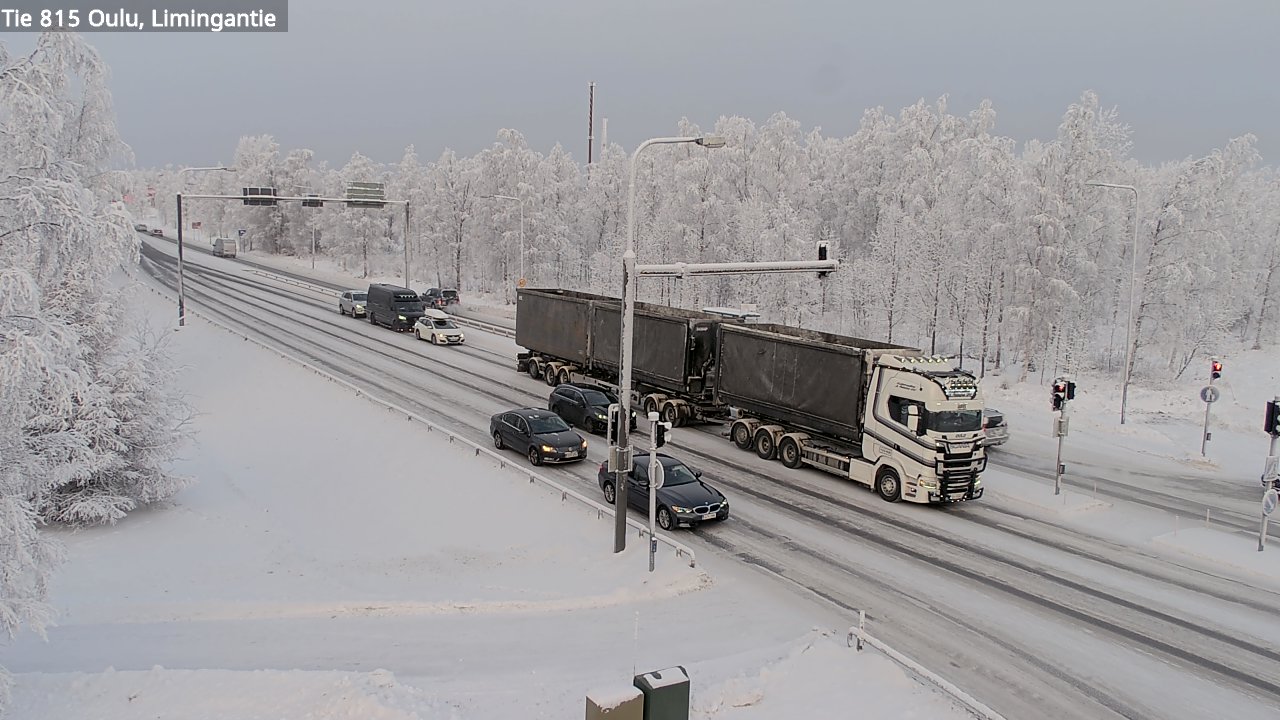 Weather Camera Image Road 815 Oulu, Limingantie, Oulu, Pohjois-Pohjanmaa