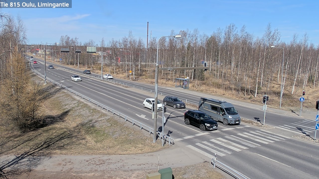 Weather Camera Image Road 815 Oulu, Limingantie, Oulu, Pohjois-Pohjanmaa