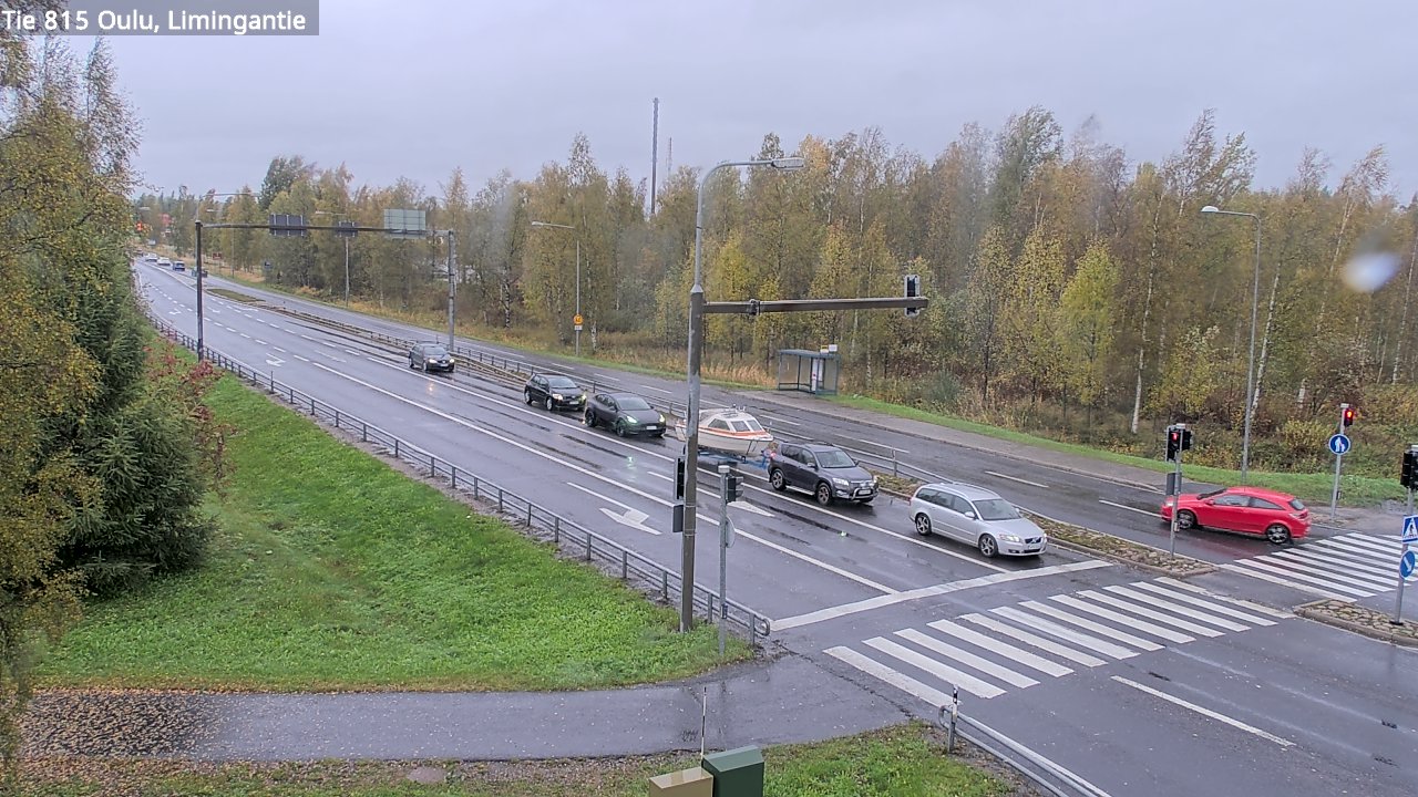 Weather Camera Image Väg 815 Oleåborg, Limingantie, Oulu, Pohjois-Pohjanmaa