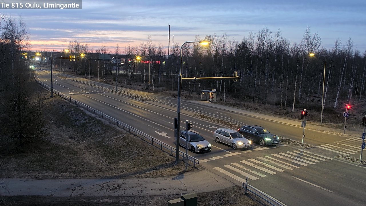 Weather Camera Image Road 815 Oulu, Limingantie, Oulu, Pohjois-Pohjanmaa