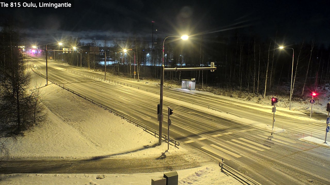 Weather Camera Image Road 815 Oulu, Limingantie, Oulu, Pohjois-Pohjanmaa