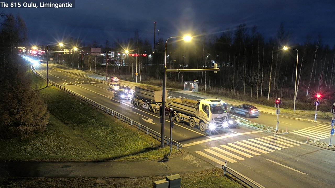 Kelikamerat Kuva Tie 815 Oulu, Limingantie, Oulu, Pohjois-Pohjanmaa