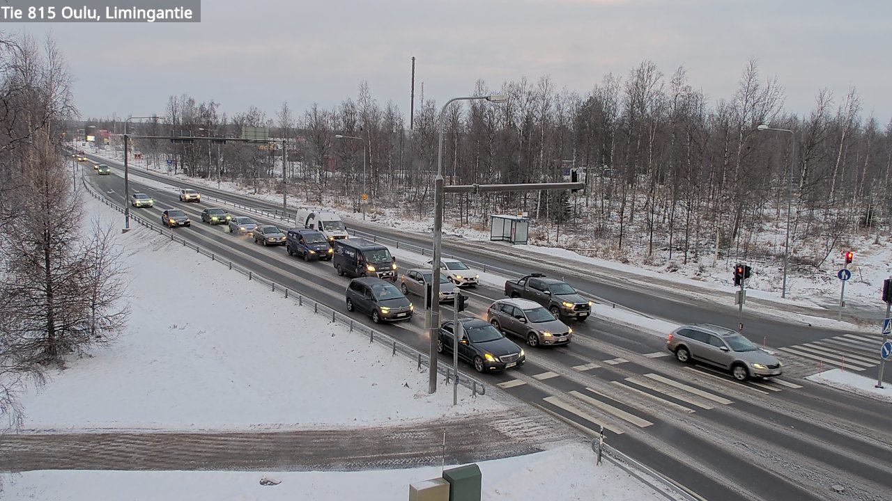 Weather Camera Image Road 815 Oulu, Limingantie, Oulu, Pohjois-Pohjanmaa