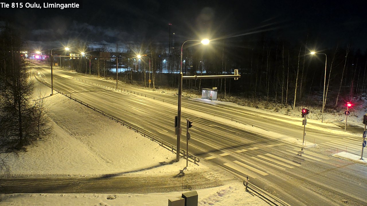 Weather Camera Image Road 815 Oulu, Limingantie, Oulu, Pohjois-Pohjanmaa