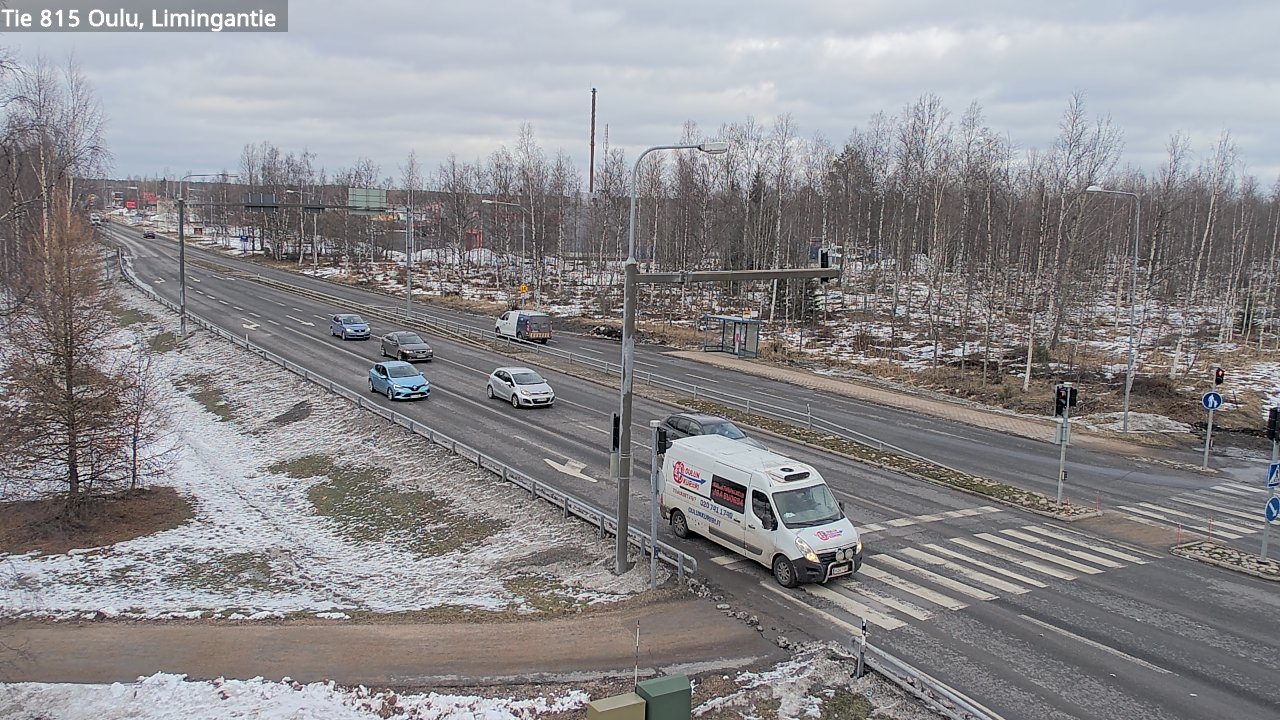Weather Camera Image Road 815 Oulu, Limingantie, Oulu, Pohjois-Pohjanmaa