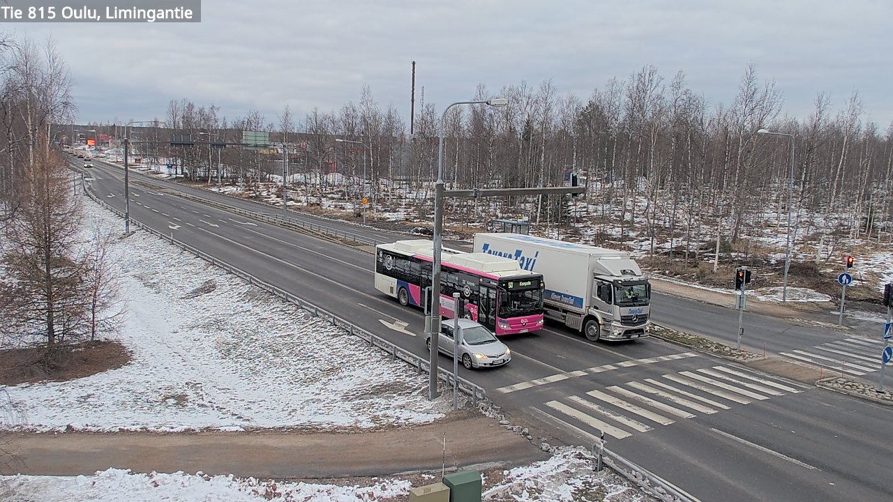 Kelikamerat Kuva Tie 815 Oulu, Limingantie, Oulu, Pohjois-Pohjanmaa