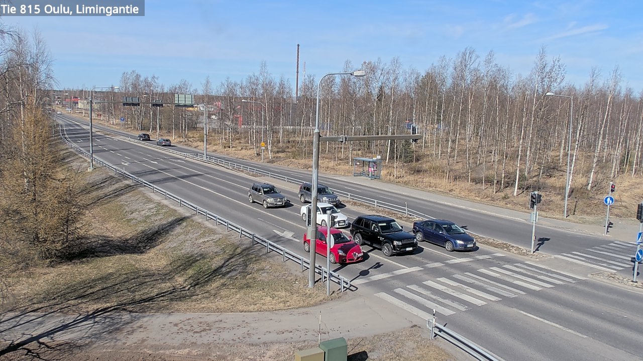 Weather Camera Image Road 815 Oulu, Limingantie, Oulu, Pohjois-Pohjanmaa