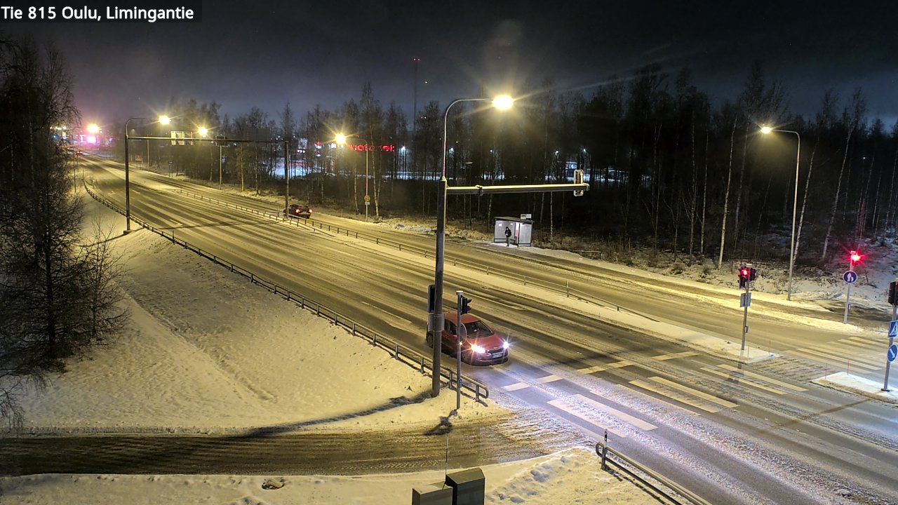 Weather Camera Image Road 815 Oulu, Limingantie, Oulu, Pohjois-Pohjanmaa