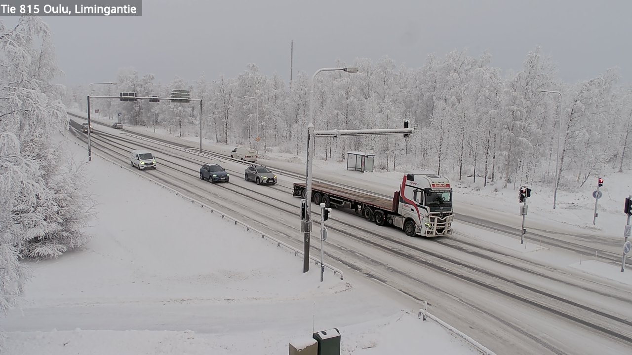 Weather Camera Image Road 815 Oulu, Limingantie, Oulu, Pohjois-Pohjanmaa