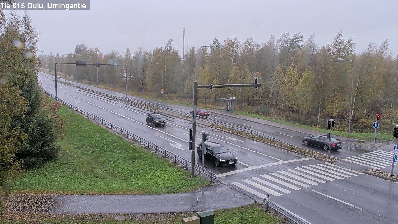 Weather Camera Image Väg 815 Oleåborg, Limingantie, Oulu, Pohjois-Pohjanmaa