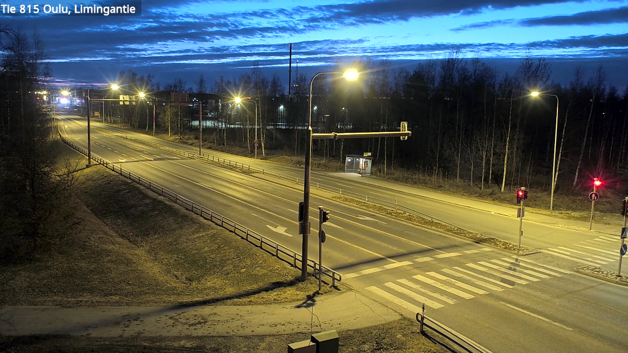 Weather Camera Image Road 815 Oulu, Limingantie, Oulu, Pohjois-Pohjanmaa