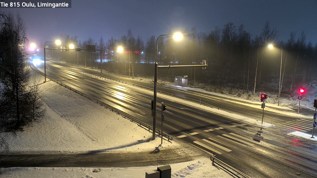 Weather Camera Image Road 815 Oulu, Limingantie, Oulu, Pohjois-Pohjanmaa